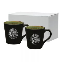 VOG Mug Ceramic Mug Gift Set - Green