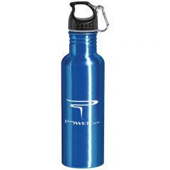 Duke Aluminum Sports Bottle – 28 oz - Blue