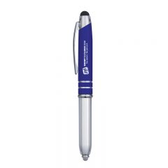 Ballpoint Stylus Pen with Light - Blue