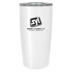 Himalayan Tumbler with Custom Box – 20 oz - White