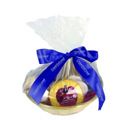 Cheese and Cracker Gift Basket - Closed