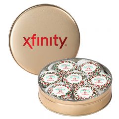 Chocolate Covered Oreo Tin - Gold