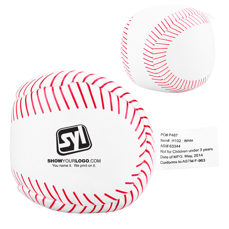 Baseball Kick Sack - White