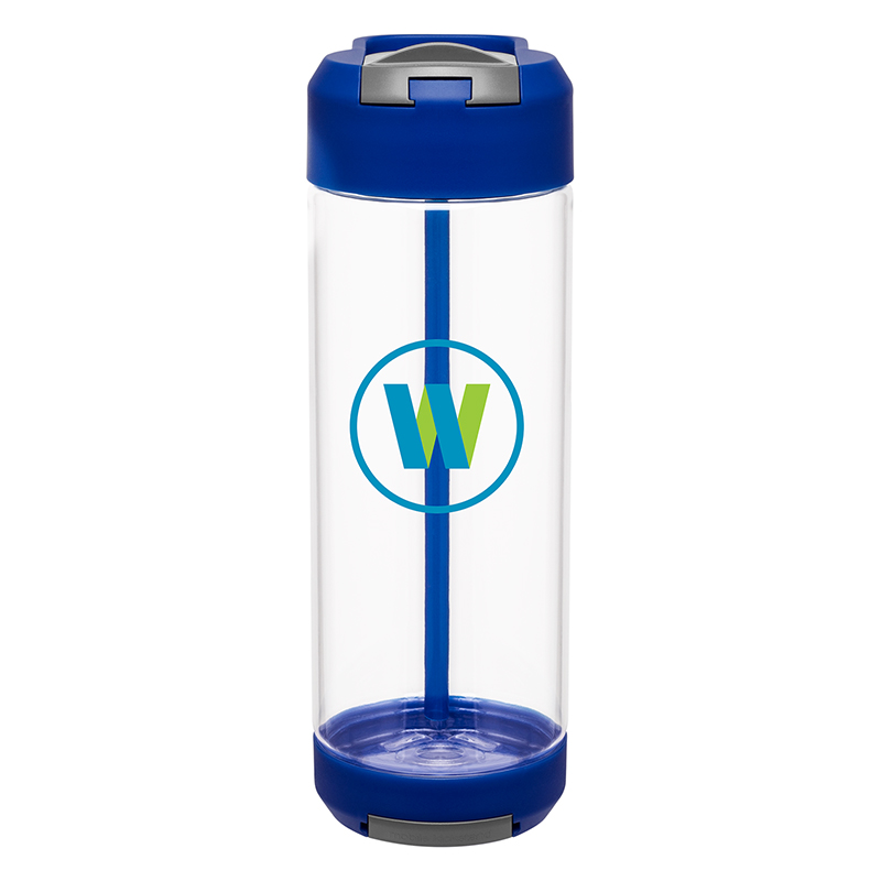 h2go Port Water Bottle - Blue