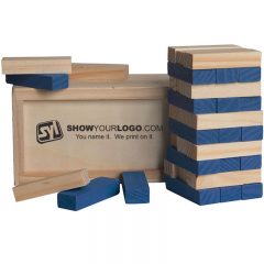 Wood Tower Puzzle - a3552 blue 9AAD8BA1C63610EA7C7ACC52895B52EF