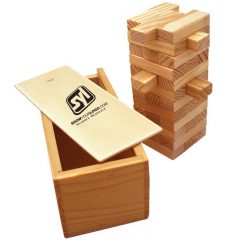 Wooden Tower Puzzle - Wood