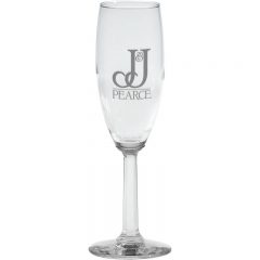 Napa Valley Flute – Optic – 6 oz - Glass