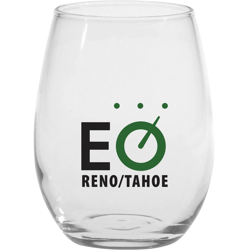 Stemless White Wine Glass – 9 oz - Glass