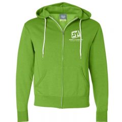Independent Trading Co. Printed Hooded Sweatshirts - Lime