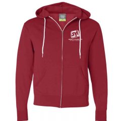 Independent Trading Co. Printed Hooded Sweatshirts - Red