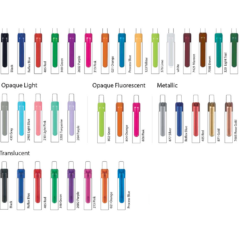 Alamo Prime Retractable Pen - alamoprimepenclipcolors