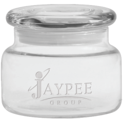 Apothecary Jar with Flat Lid – 8 oz - apothdeepetch