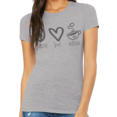 Bella + Canvas Women’s Slim Fit Tee - ath heather