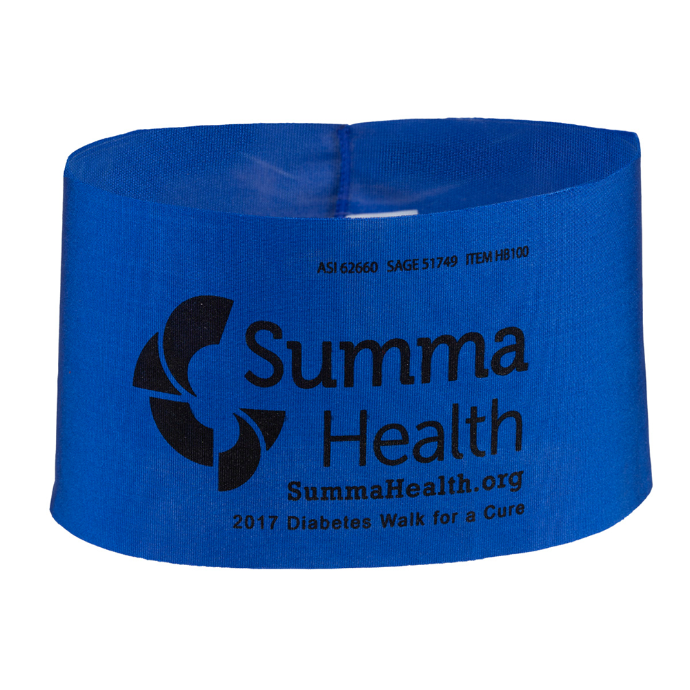 The Austin Sporty Headband - austinheadbandblue
