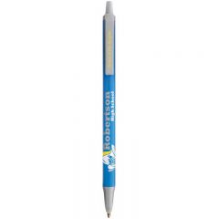 BIC® Clic Stic® Pen - Blue Silver