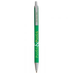 BIC® Clic Stic® Pen - Green Silver