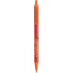 BIC® Clic Stic® Pen - Metallic Red Orange
