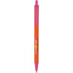 BIC® Clic Stic® Pen - Orange Pink