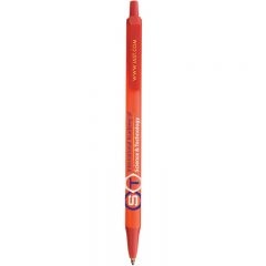 BIC® Clic Stic® Pen - Orange Red