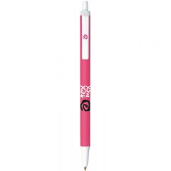 BIC® Clic Stic® Pen - Pink White
