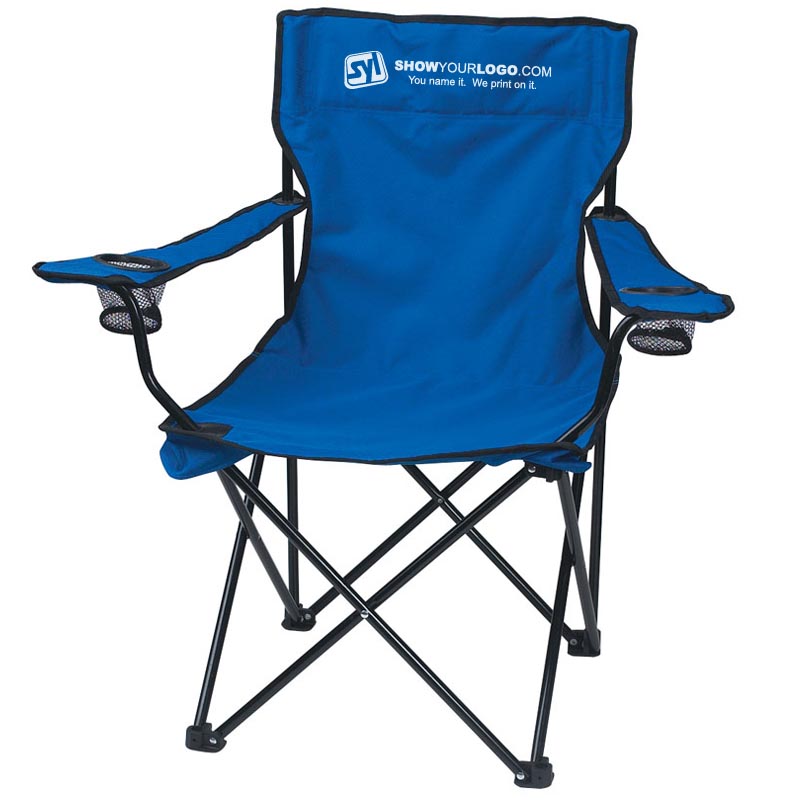 Folding Bag Chairs - Royal Blue