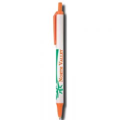 Amber Pens - White Orange