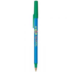 BIC® Round Stic® Pen - Blue Green