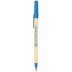 BIC® Round Stic® Pen - Cream Blue