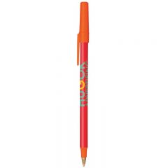 BIC® Round Stic® Pen - Orange Red