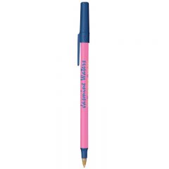BIC® Round Stic® Pen - Pink Cobalt