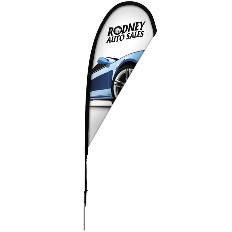 Custom Printed 8′ Sail Signs - Main