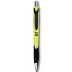 Tropical Pen With Logo - Yellow