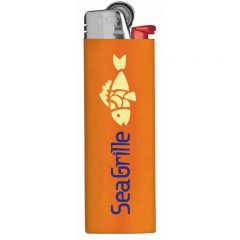 Bic Lighters Customized with Your Logo - b207-orange