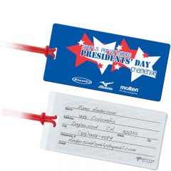 Travel Slip-In ID Luggage Tag - Front Back