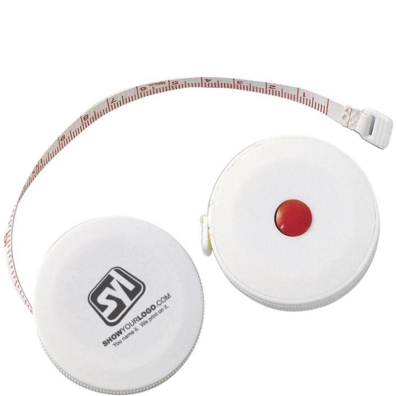 Tape Measures with Company Logo - White Group