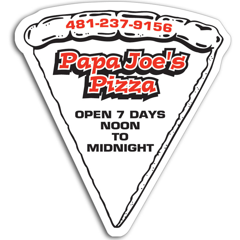 Pizza Shaped Magnets - Pizza Magnet