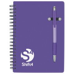 Pen-Buddy Notebook Set - Purple