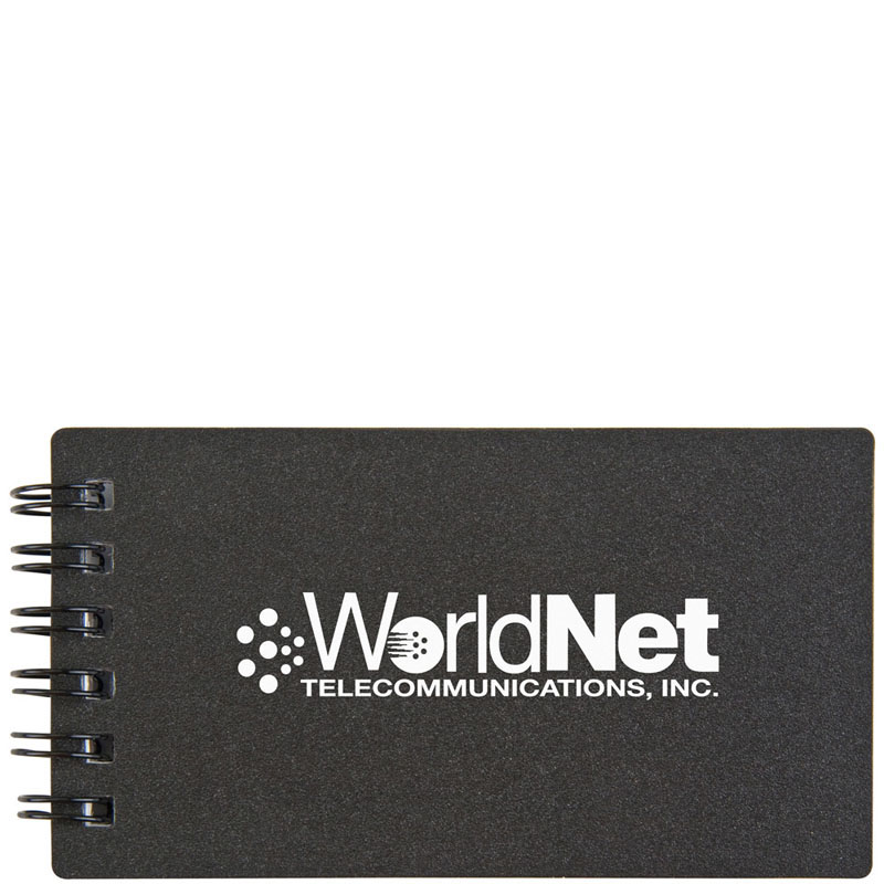 Business Card Size Note Jotters - Black