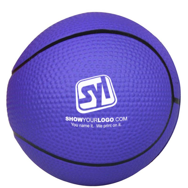 custom basketball stress balls