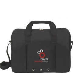 Economy Shoulder Bags with Logo - Black