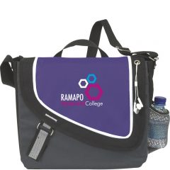 A Step Ahead Messenger Bag - Purple