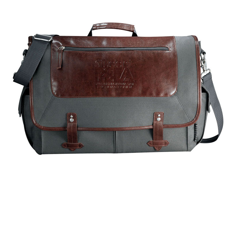 Field & Co. Computer Messenger Bag - b661-grey