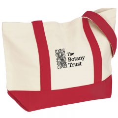 Medium Snap Tote Bag - Natural Red