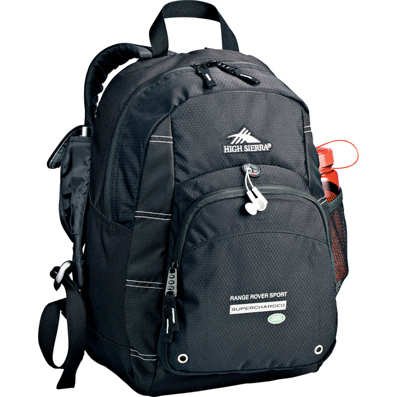 High Sierra Impact Backpack - Black