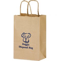 Paper Shopping Bags - Brown