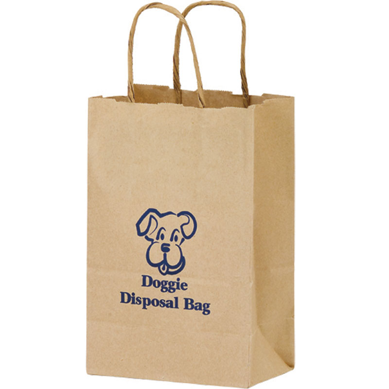 Paper Shopping Bags - Brown