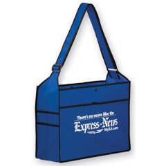 Essential Convention Tote Bags With Logo - Royal Blue