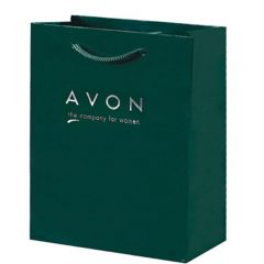 Glossy Paper Gift Bags - Hunter Green
