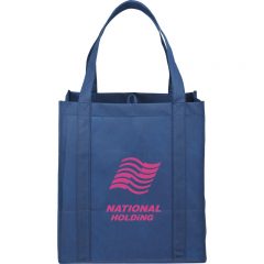 Hercules Non-Woven Grocery Tote - Navy Blue