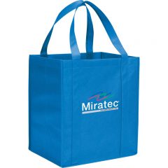 Hercules Non-Woven Grocery Tote - Pacific Blue